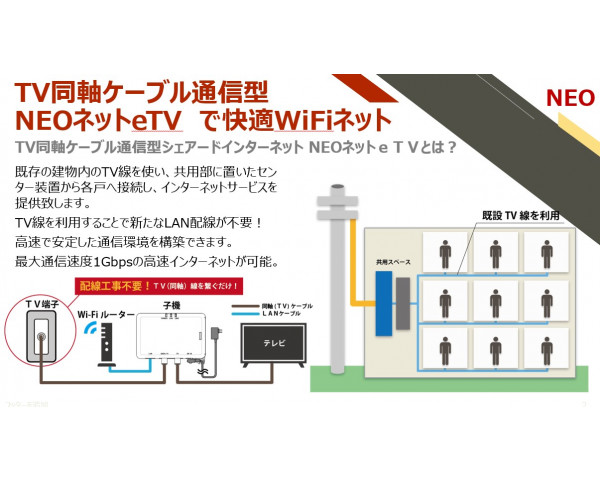 NEOネット_eTV(同軸通信型インターネットサービス)