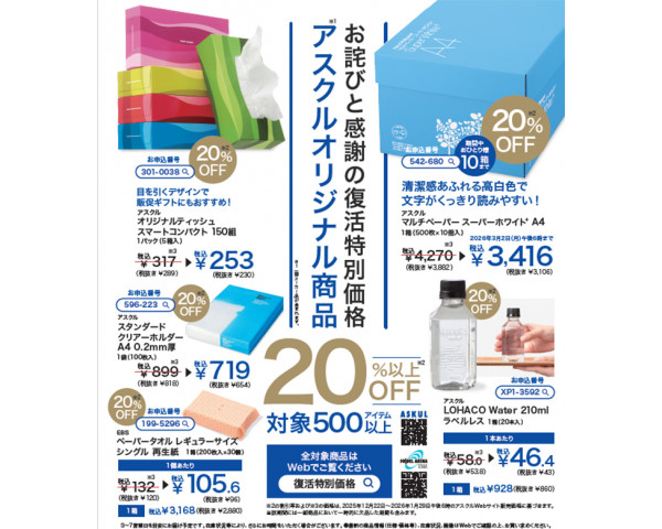 ソロエルアリーナ「お詫びと感謝の復活特別価格」